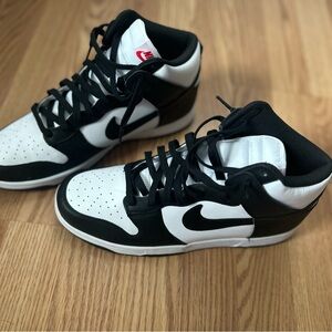Nike Panda Dunks High Tops